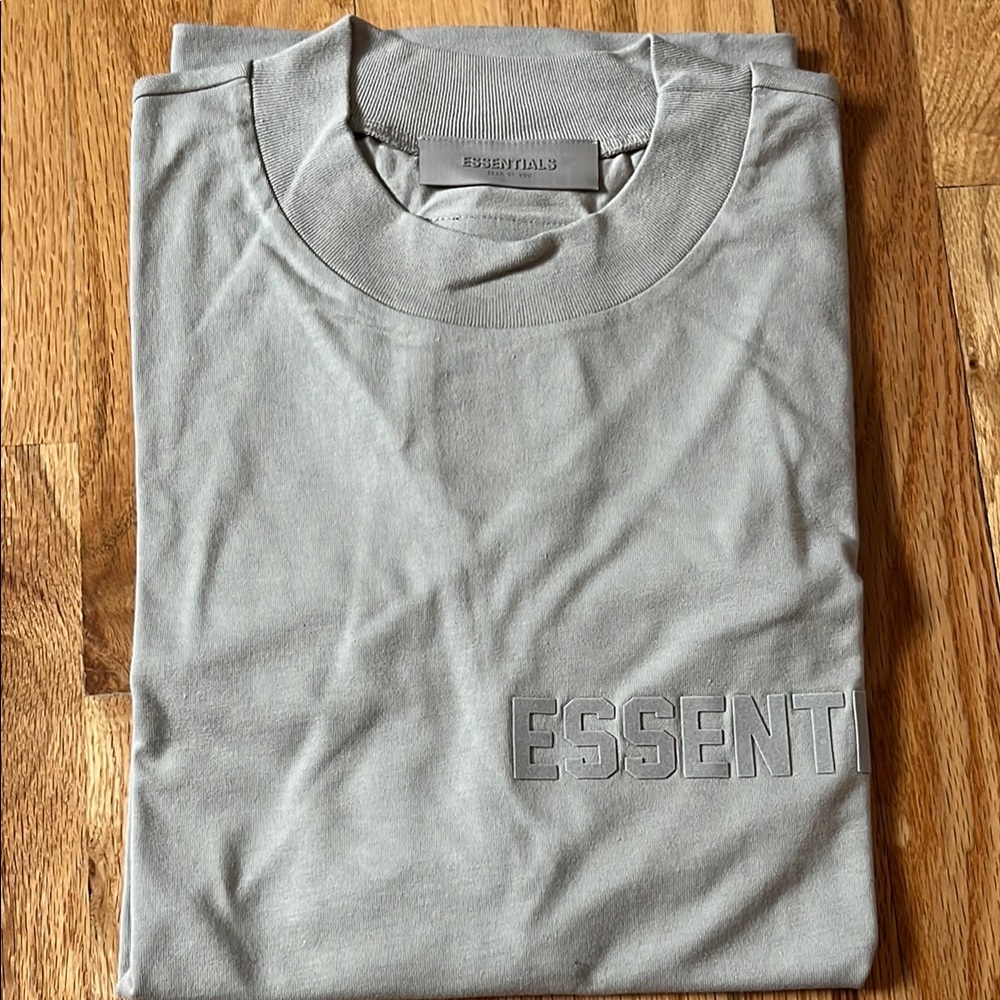 Essentials Gray Short Sleeve Tee